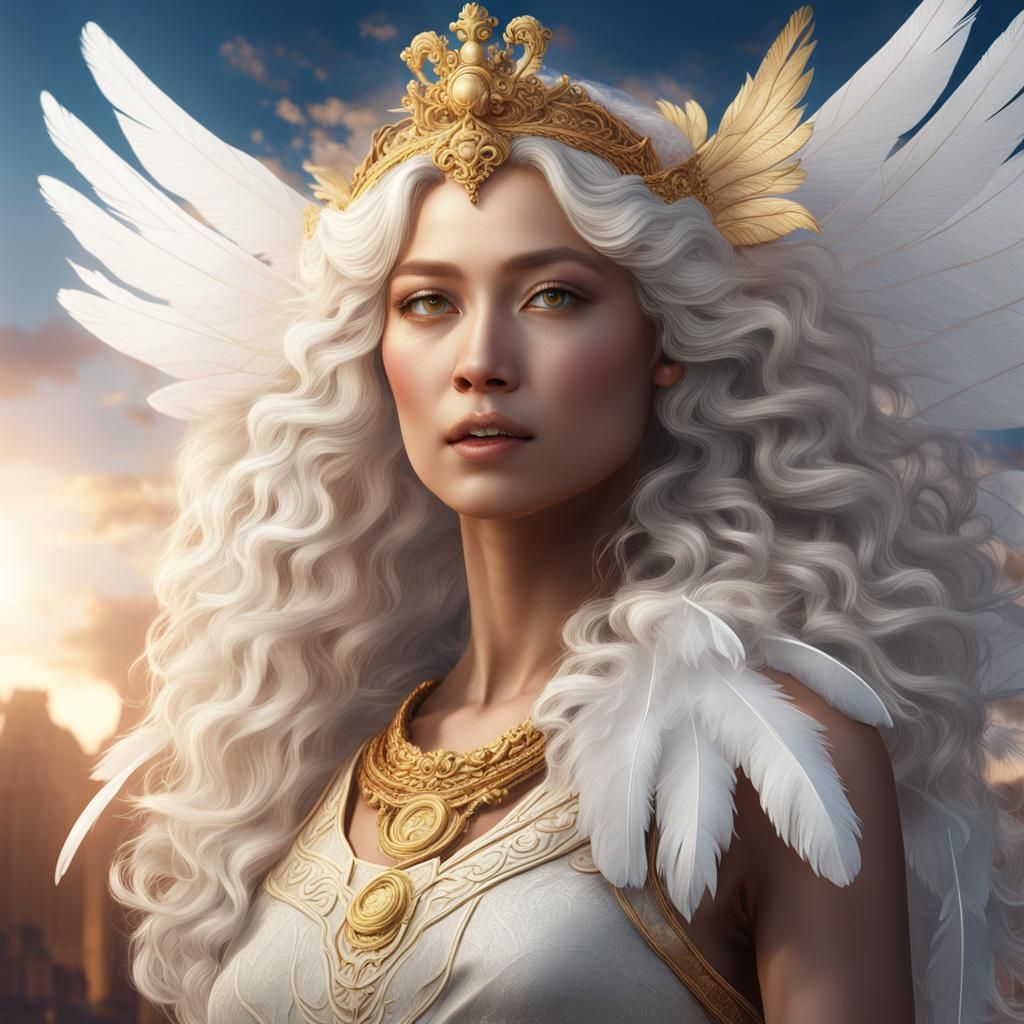 Aphrodite: Hyperrealistic Asian Goddess in Digital Art