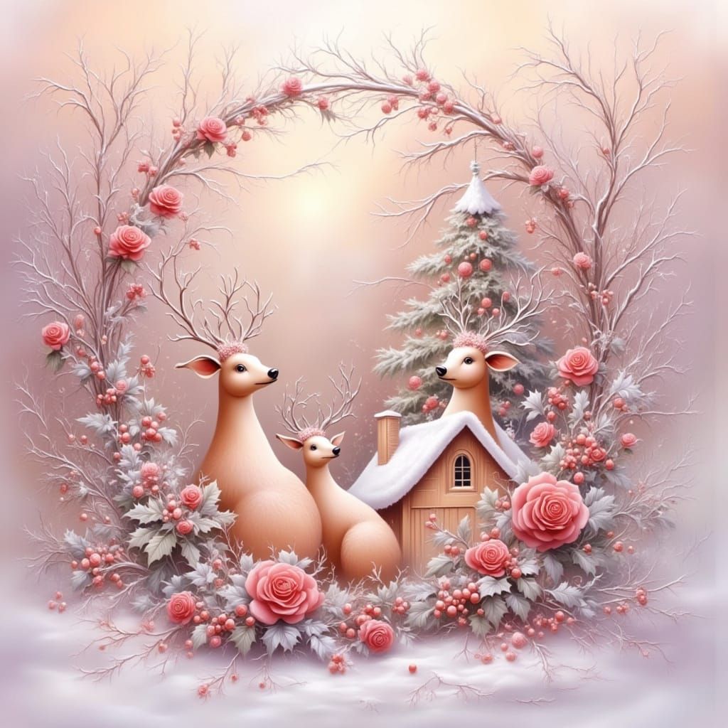 Crimson Crown Soft Winter Aesthetic