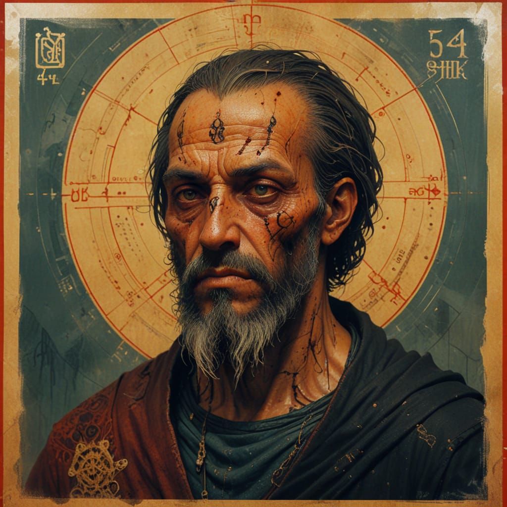 Cyber Apostle in Medieval Dystopia