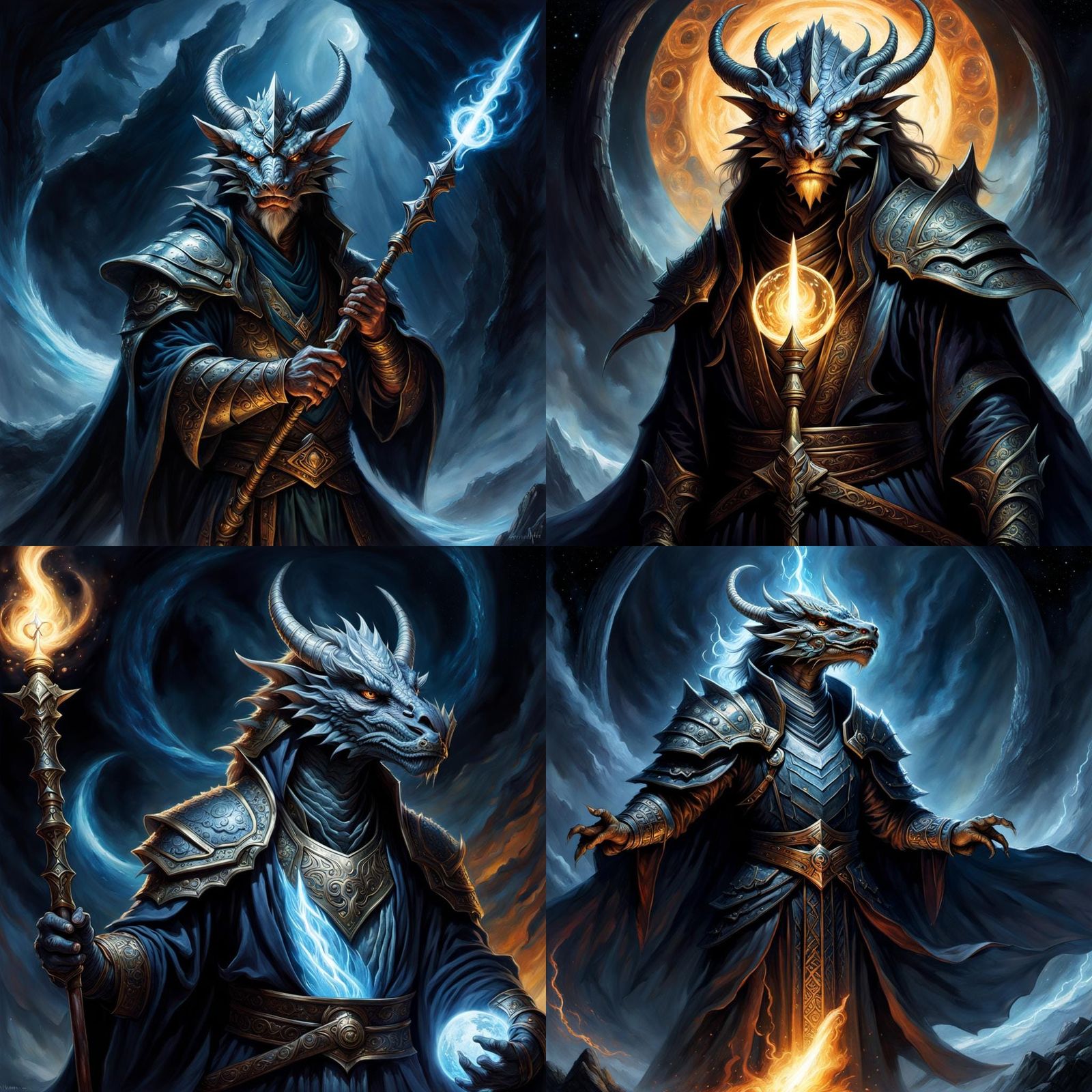 Altic Draythas, Dragonborn Sorcerer