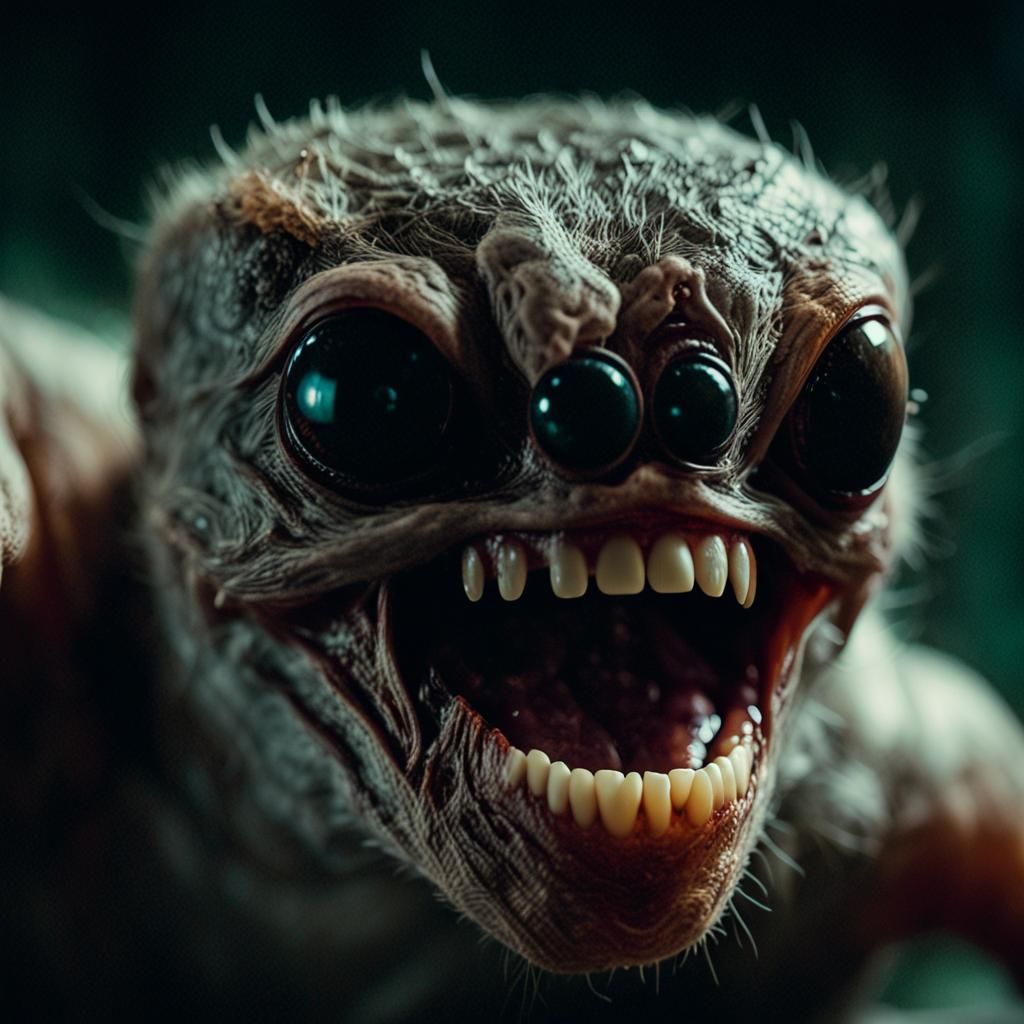 Disgusting Spider-Human Hybrid in 8k Resolution