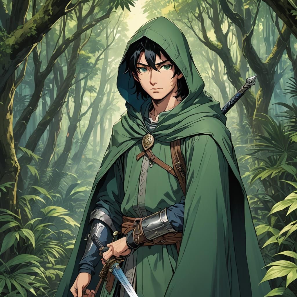 Medieval Youth in Jungle, Anime Style