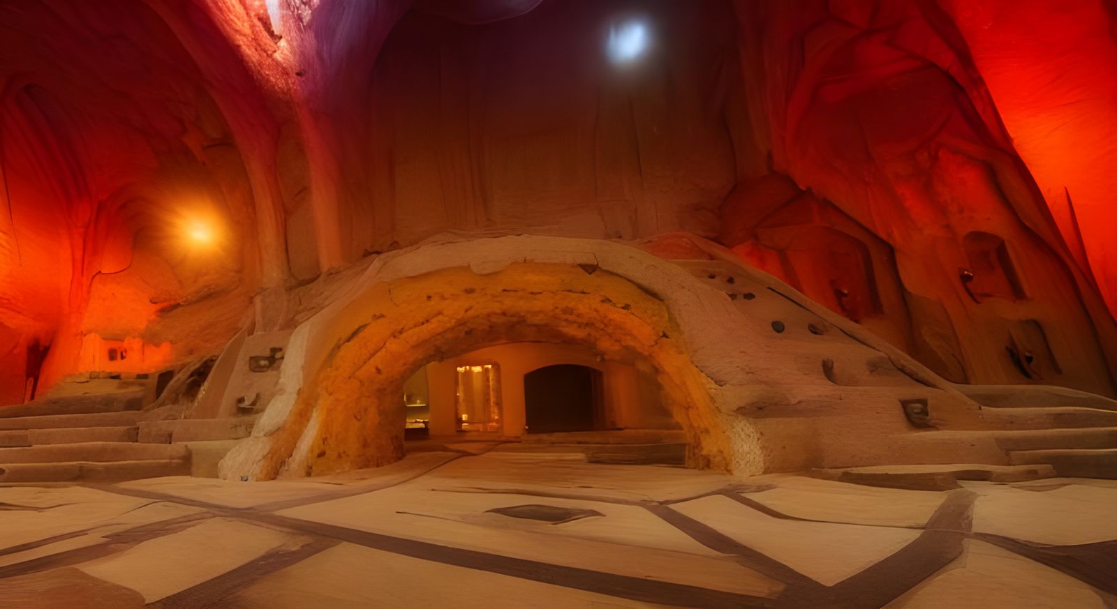 Agartha: Legendary Underground City in 8k Resolution