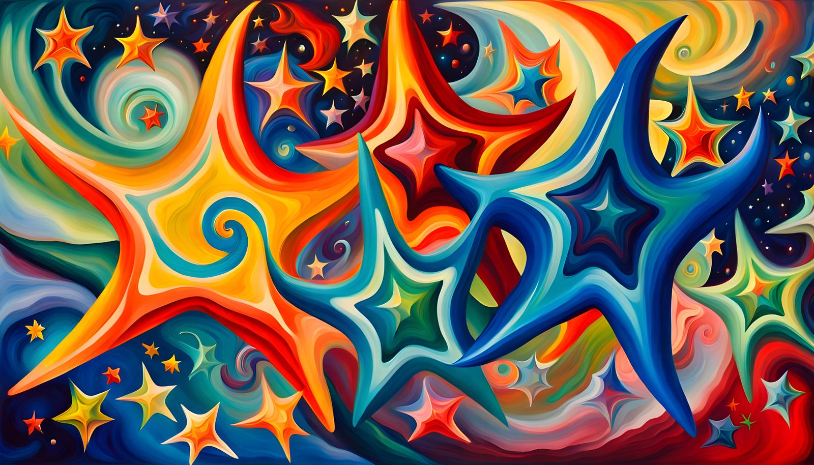 Celestial Stars Formed from Magnetic Maelstroms: 3D Impasto ...