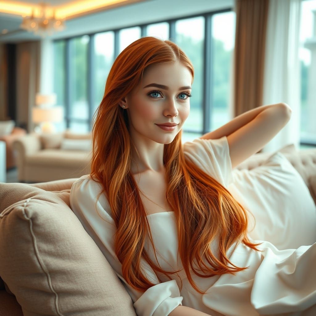 Katarina Claes in Watercolor Style Luxury Hotel