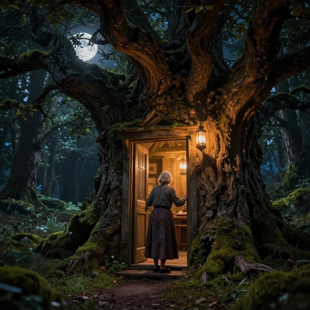 Cozy Treehouse Home in Mystical Forest