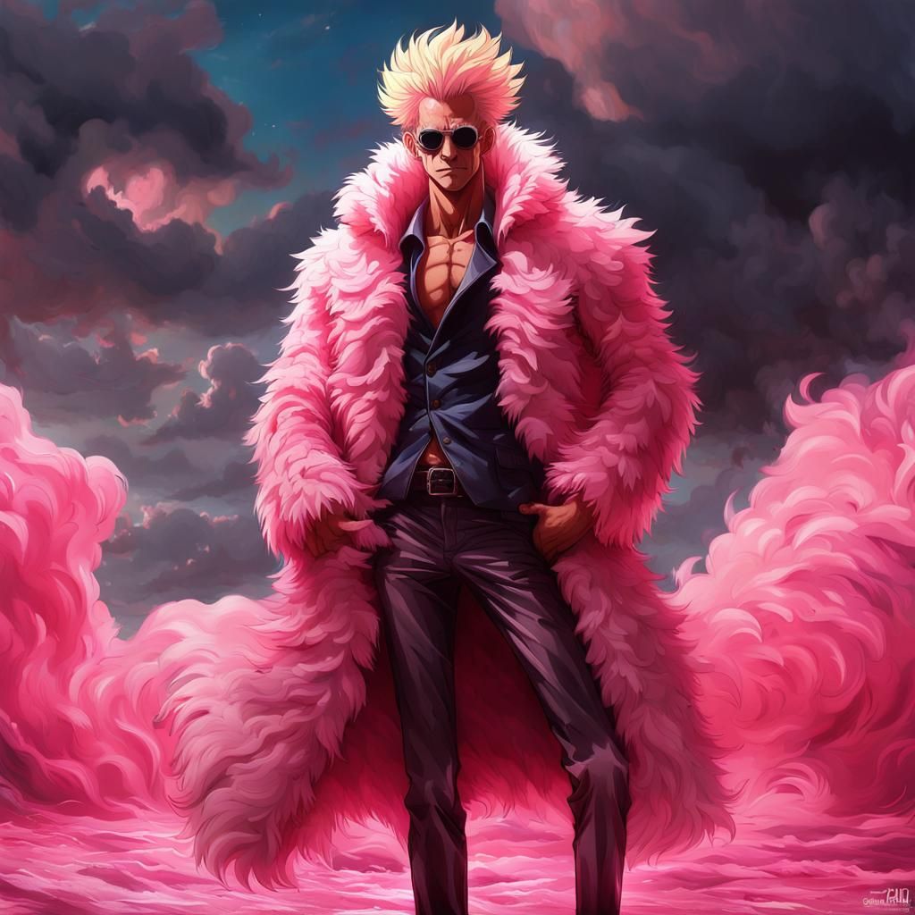 Donquixote Doflamingo Villain from One Piece Anime