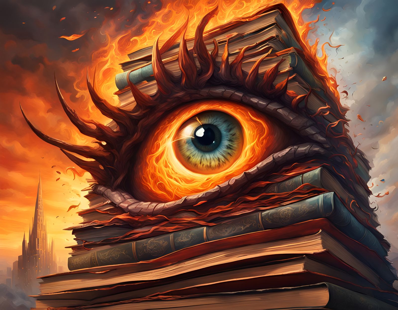 Eye of Sauron, litteral book version
