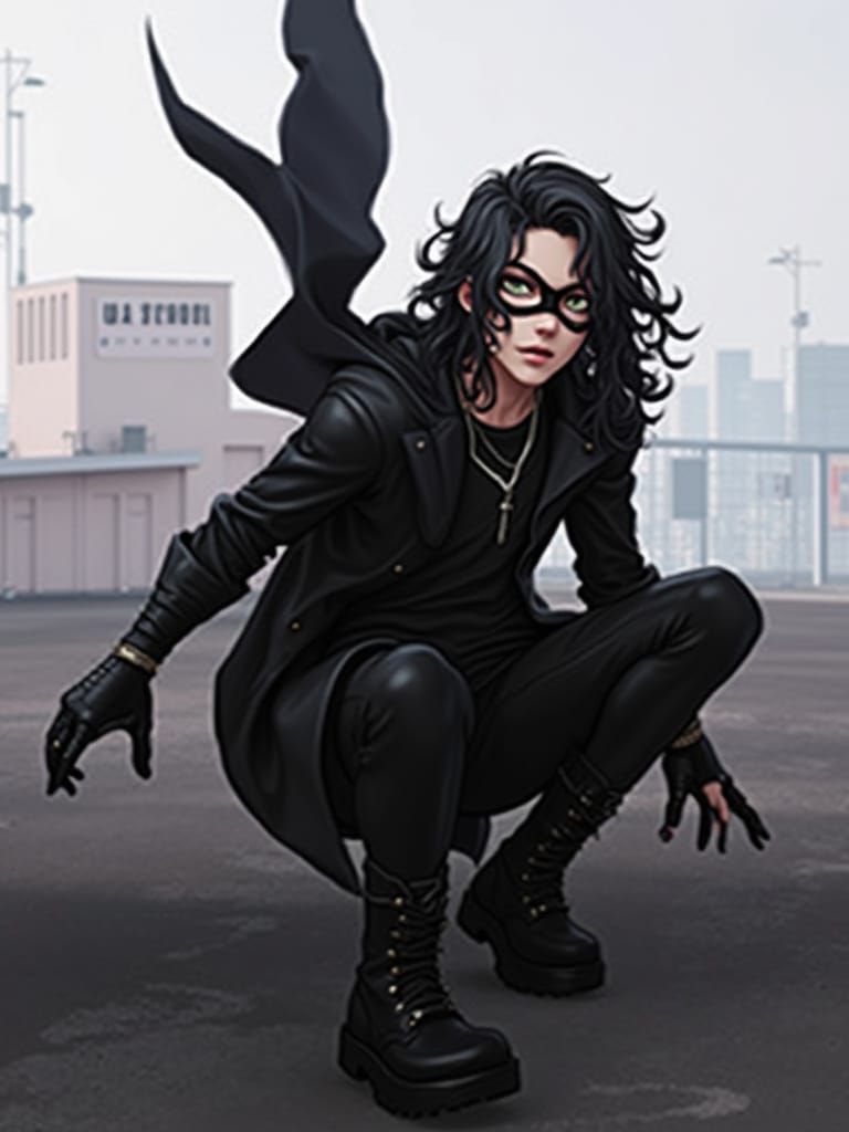 Arion at U.A. High in Striking 3D Anime Style