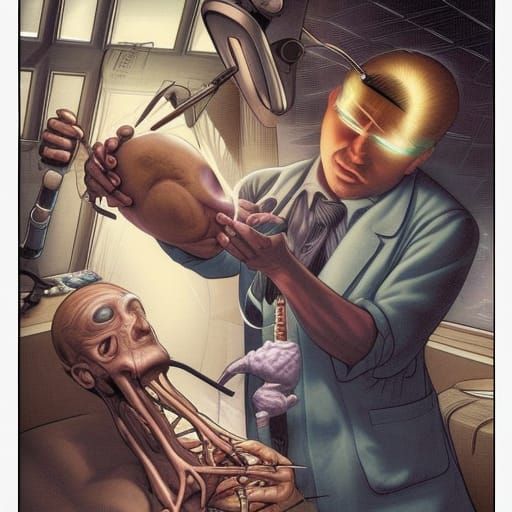 Doctor's Comic Book Surgery on Homunculus
