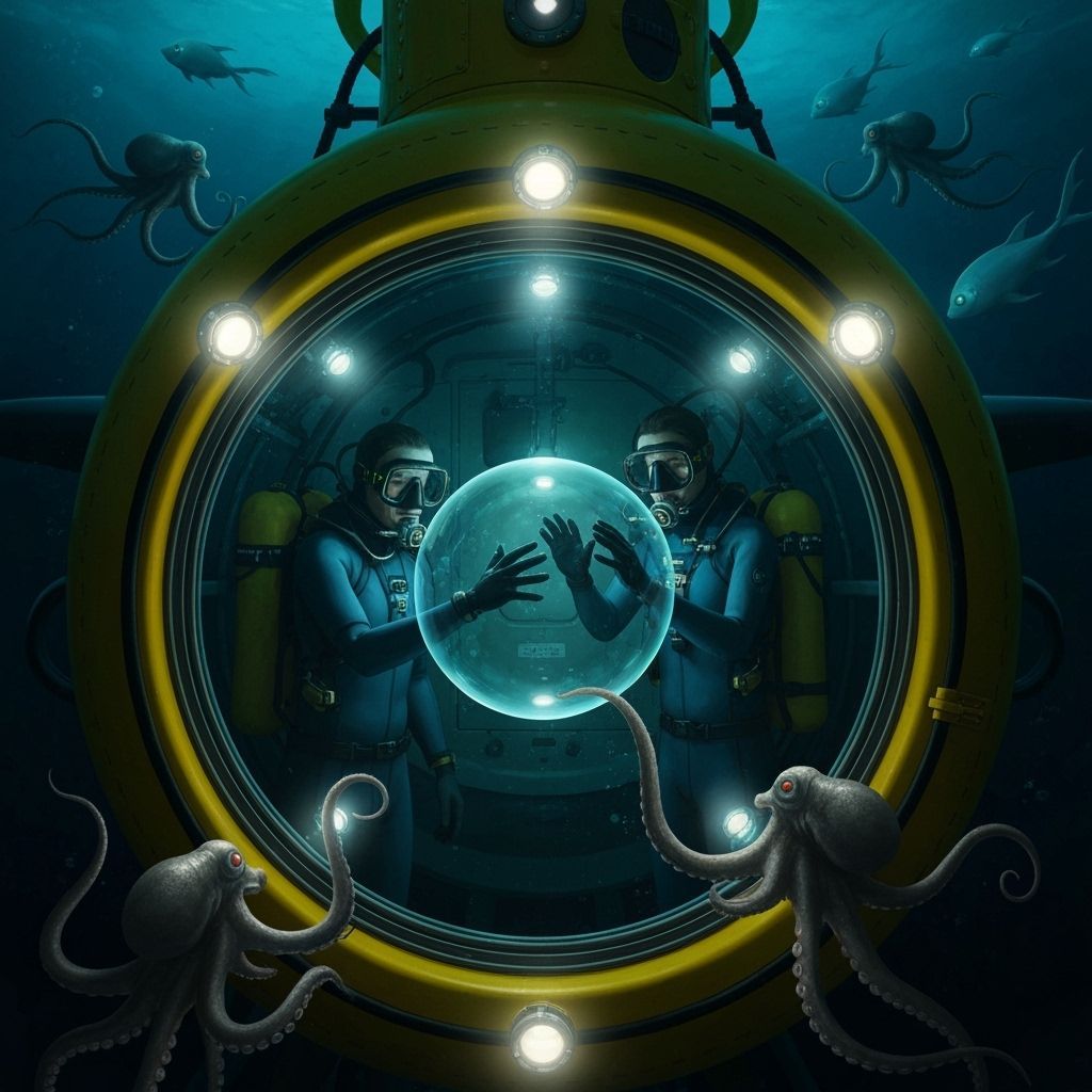 Underwater Encounter in Sci-Fi Style