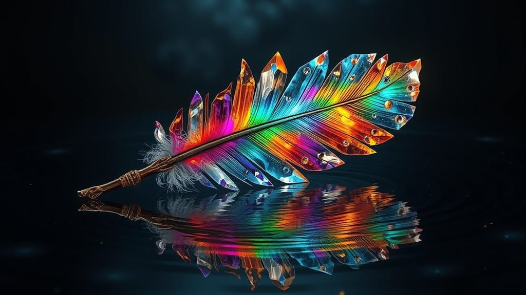 Exquisite Feather-like Object