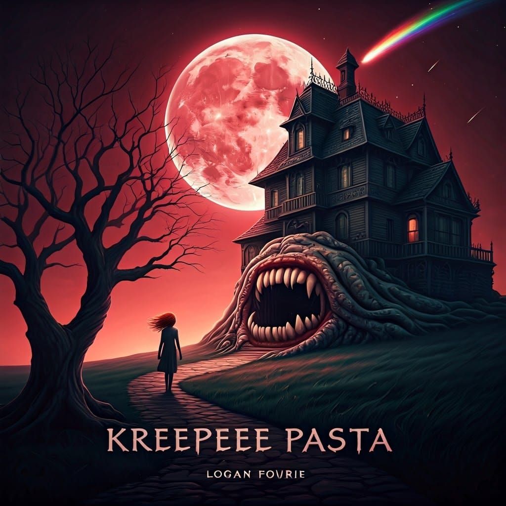 Gothic Horror Book Cover: The Devouring House