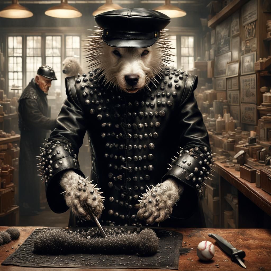 Pinhead the Dog Groomer: A Hellraiser Cinematic Scene