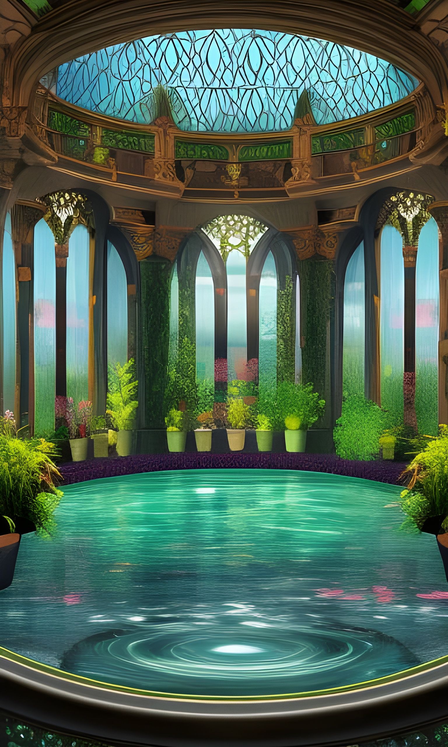 Mystical pool