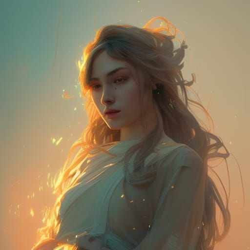 Hyperrealistic Portrait with Dynamic Lighting