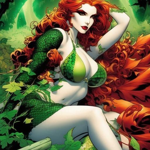 Poison Ivy Controls the Night Sky