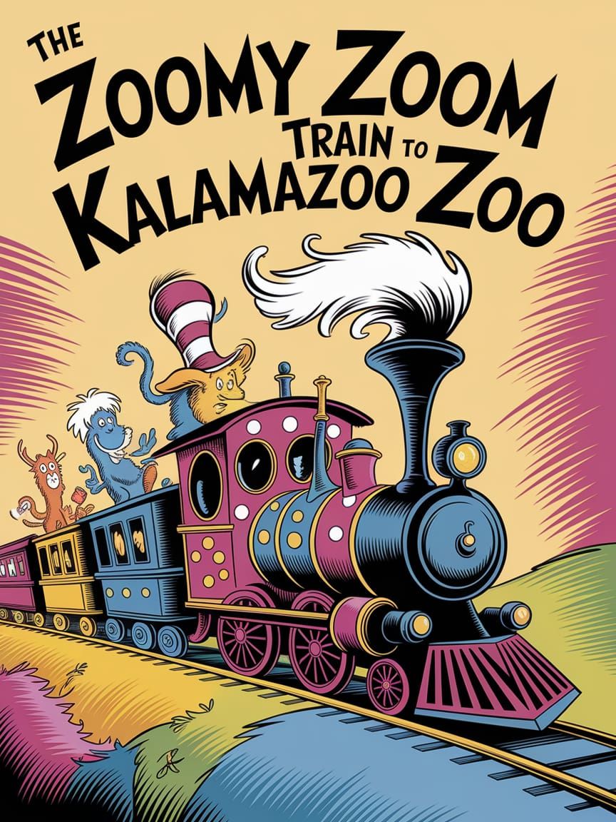 The Zoomy Zoom Train to Kalamazoo Zoo