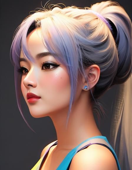 Abstract Digital Brushwork Visualisation