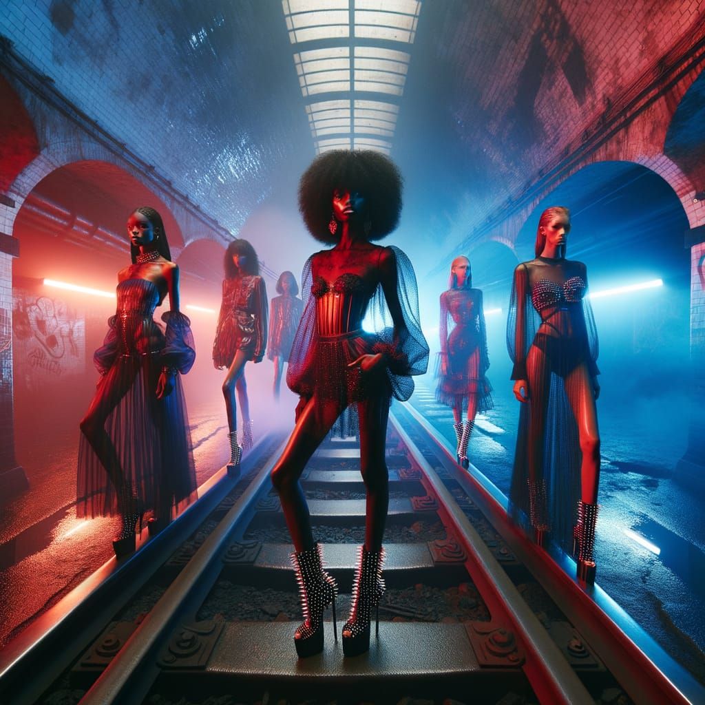 Subway Sirens - The Gel Photography Series