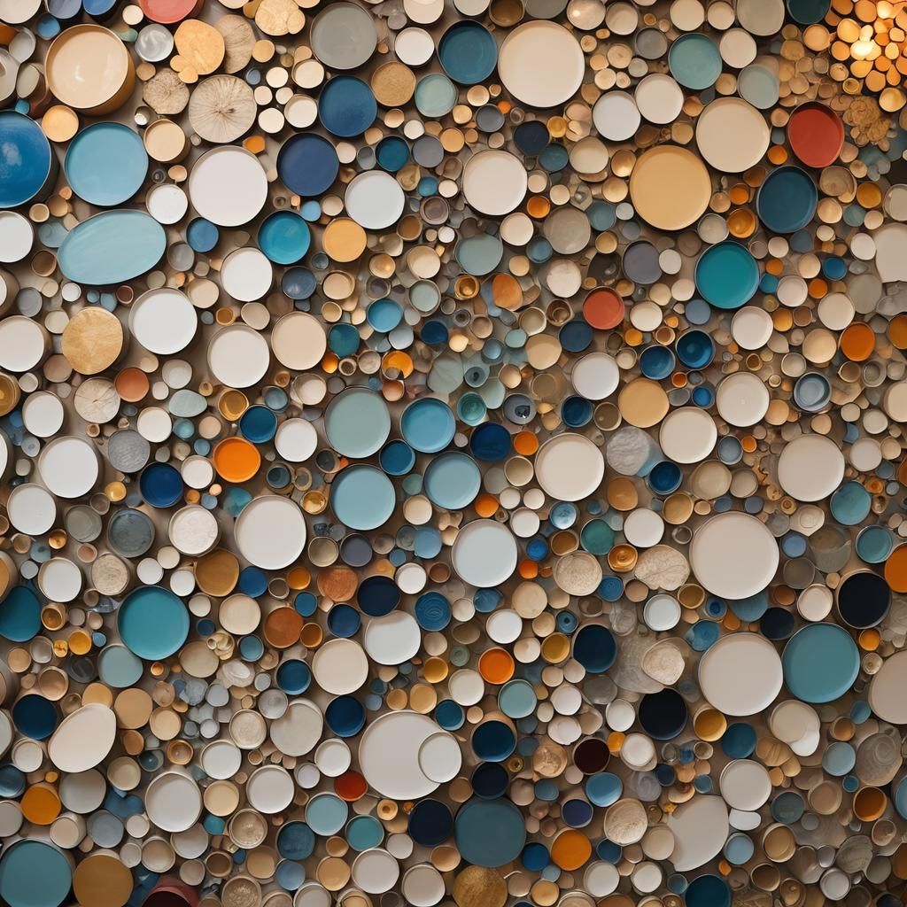 Maximal Living Space with Abstract Art Photography