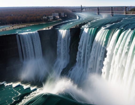 Niagara Falls: Stunning Cinematic Scene