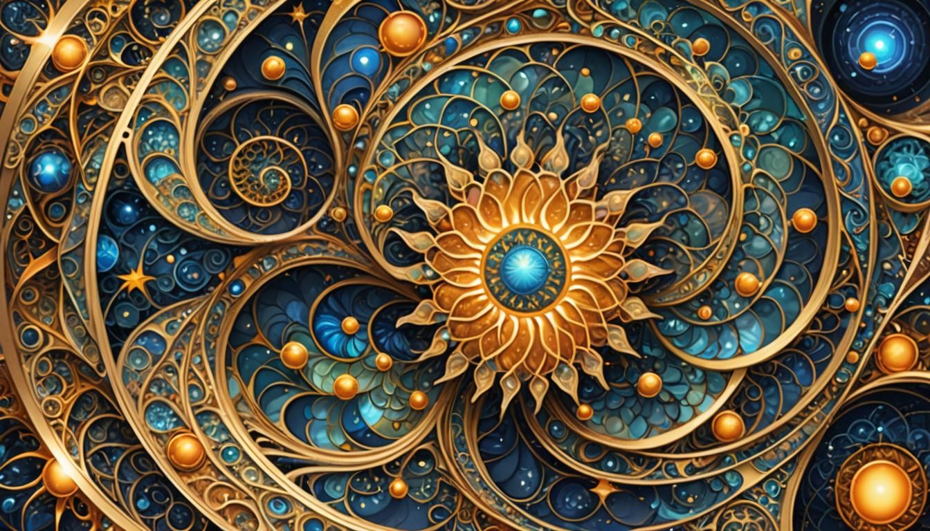 Abstract Fractal Art: Facets of Belief