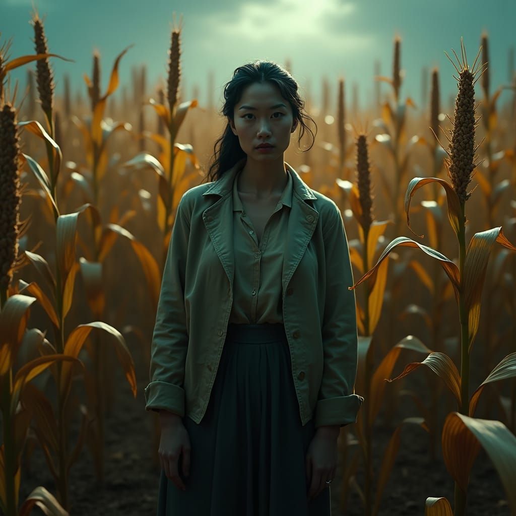 Lucy Liu in Children of the Corn: Dark Surrealism