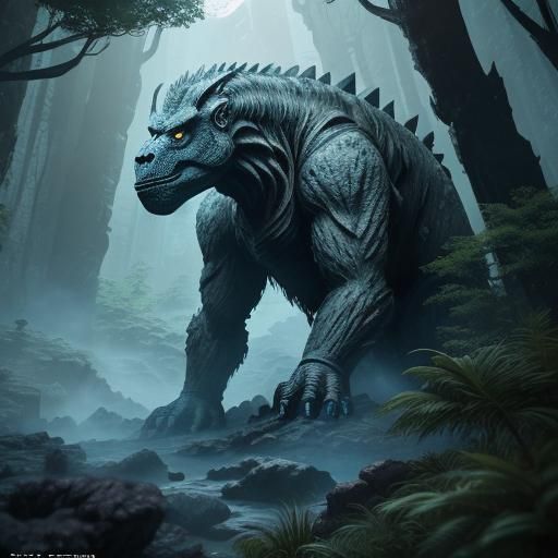 yeti casting a spell, nintencore, biocybernetics, sociocyber...