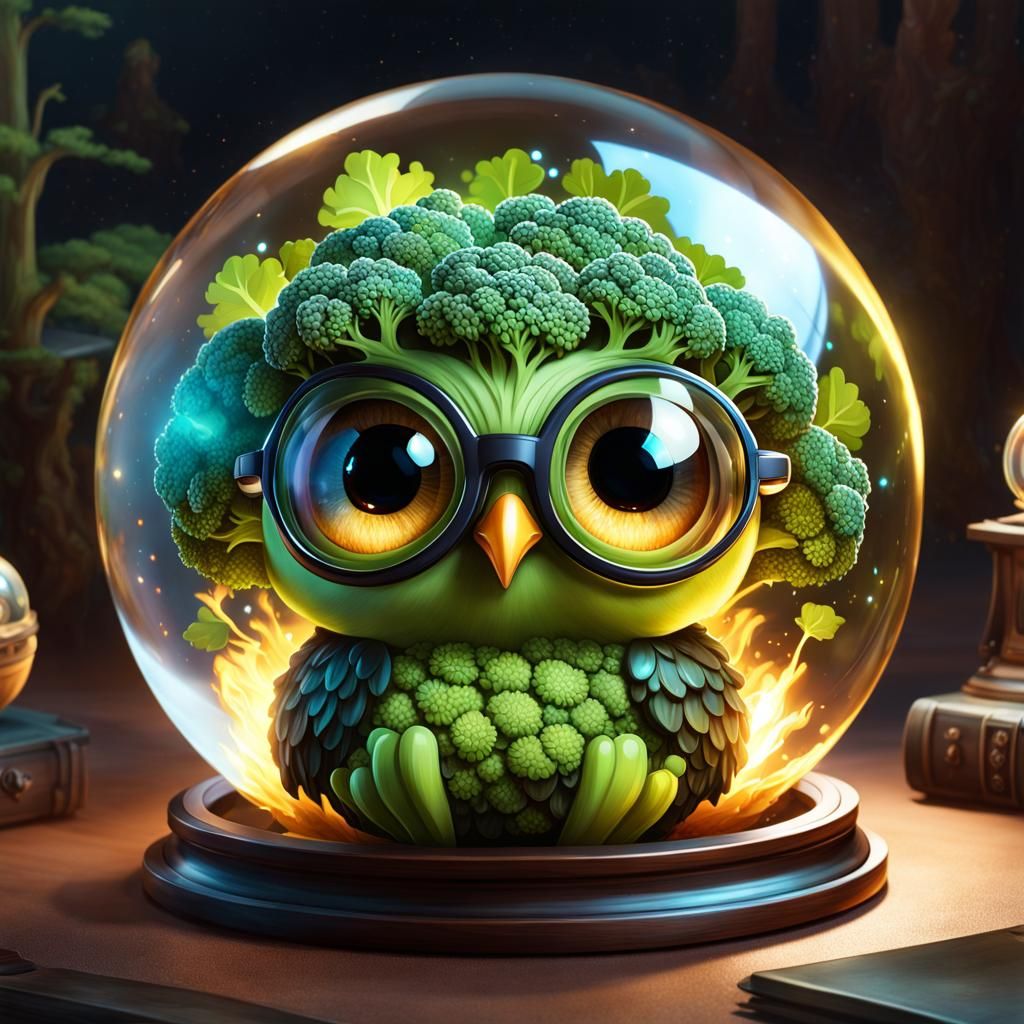 Broccoli 🥦 Owl 🦉