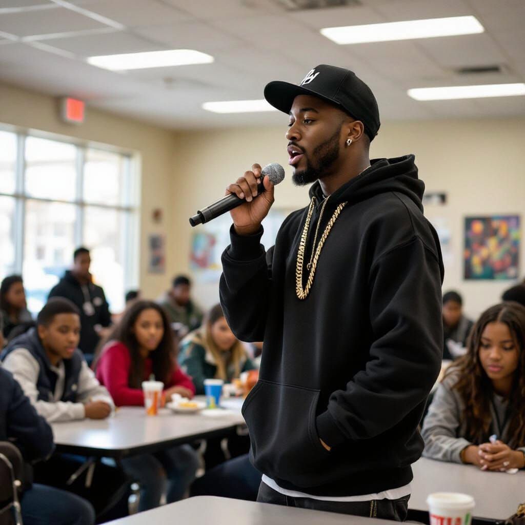 Rapper Cypher Battle Inspired by Wiley, Pecou, Parks