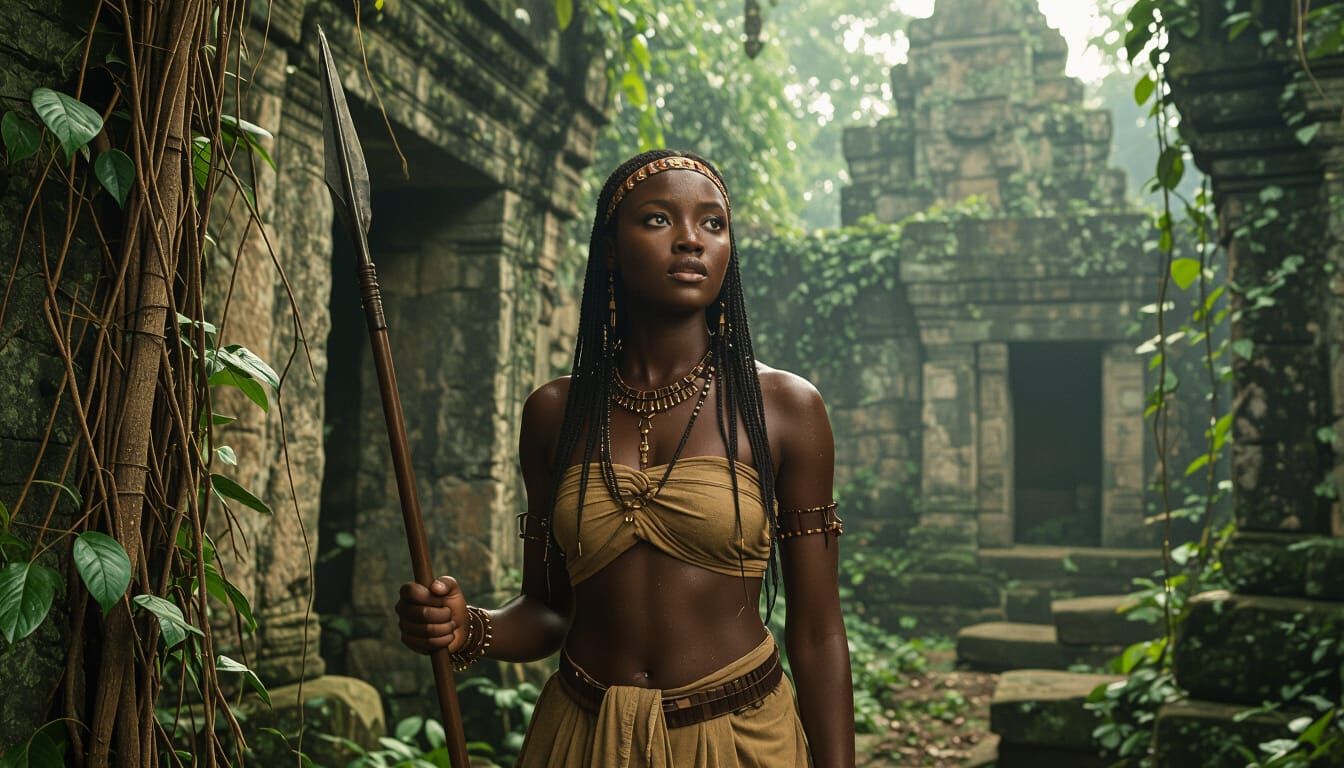 African Princess Discovers Ancient Jungle City