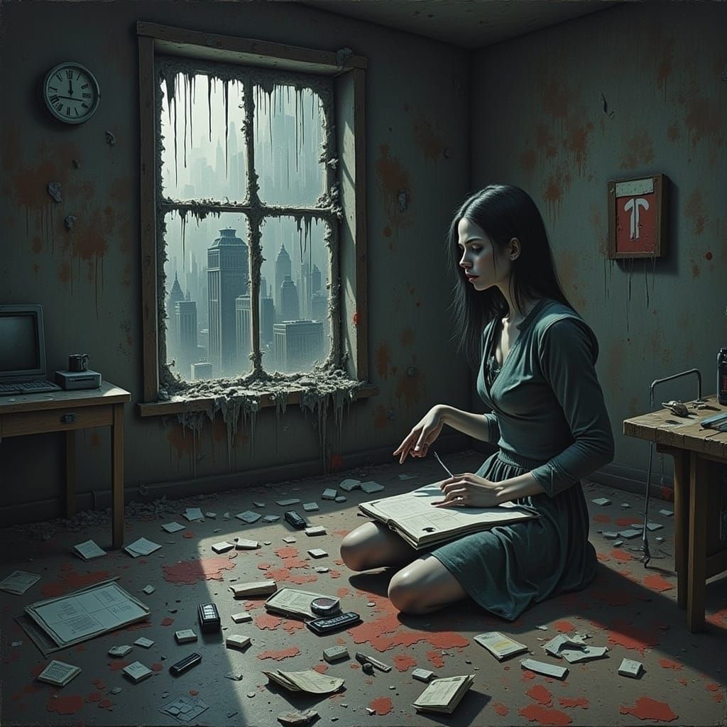 Symbolic Depiction of Emptiness and Silence