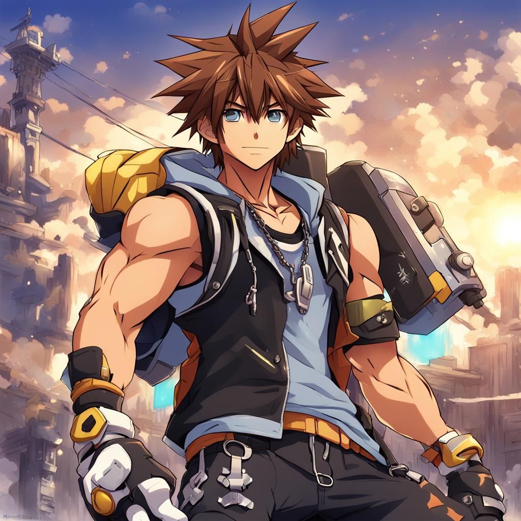 Anime Style Sora Fitness Hunk