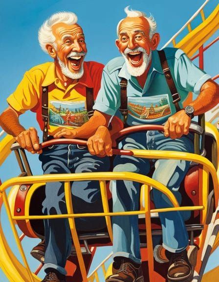 Grand Dad’s Gone Wild - Roller Coaster Edition