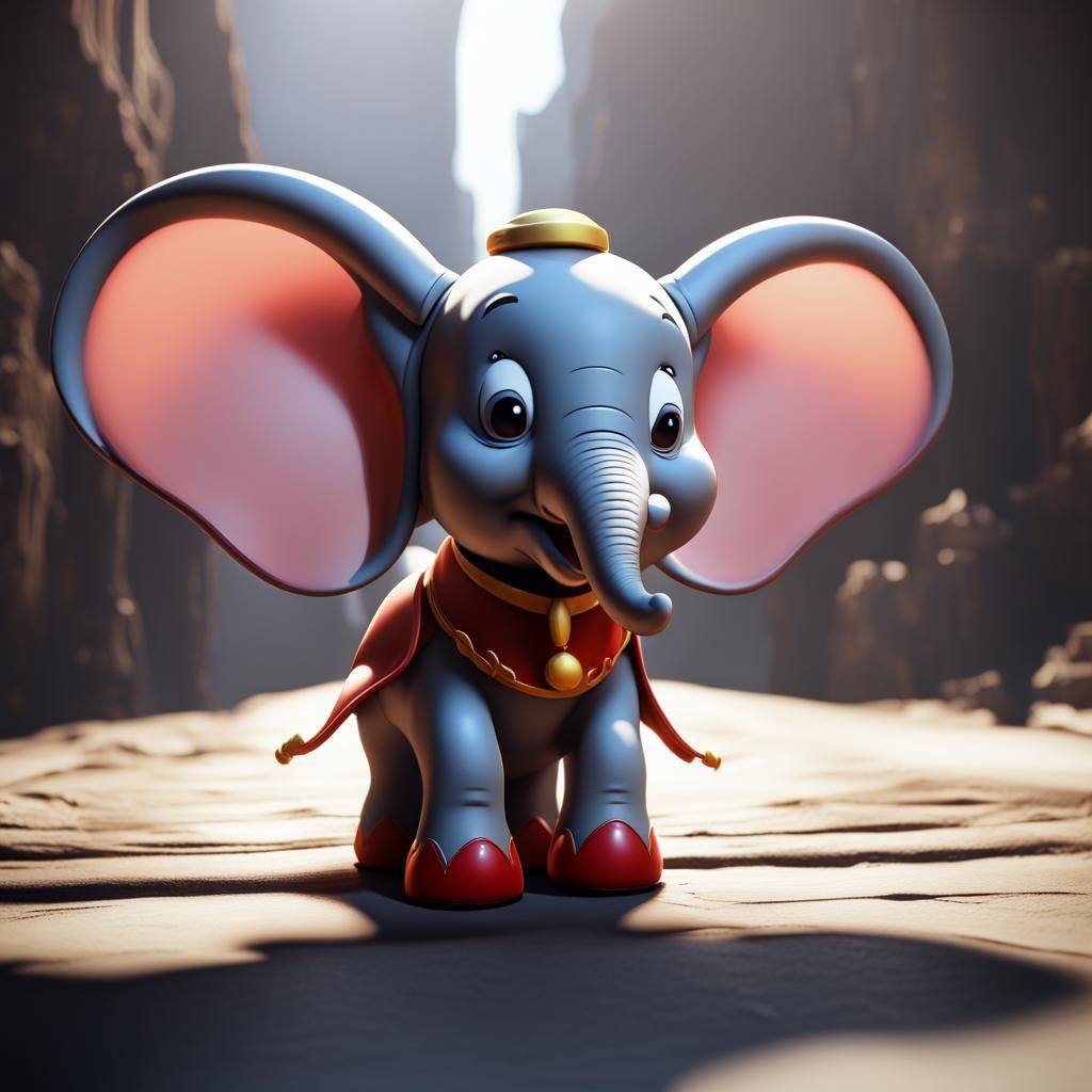 Dumbo: 3D Shading with Deep Shadows