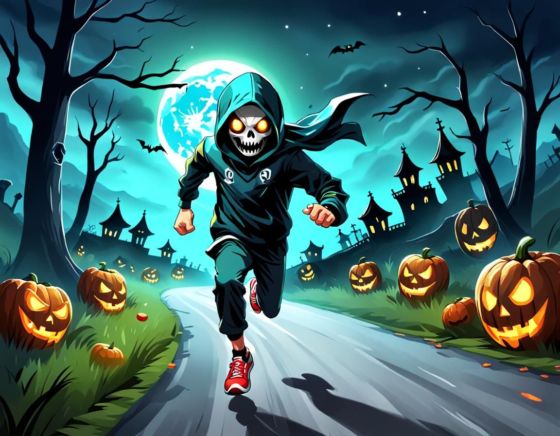 Scary Run: An AI Interpretation