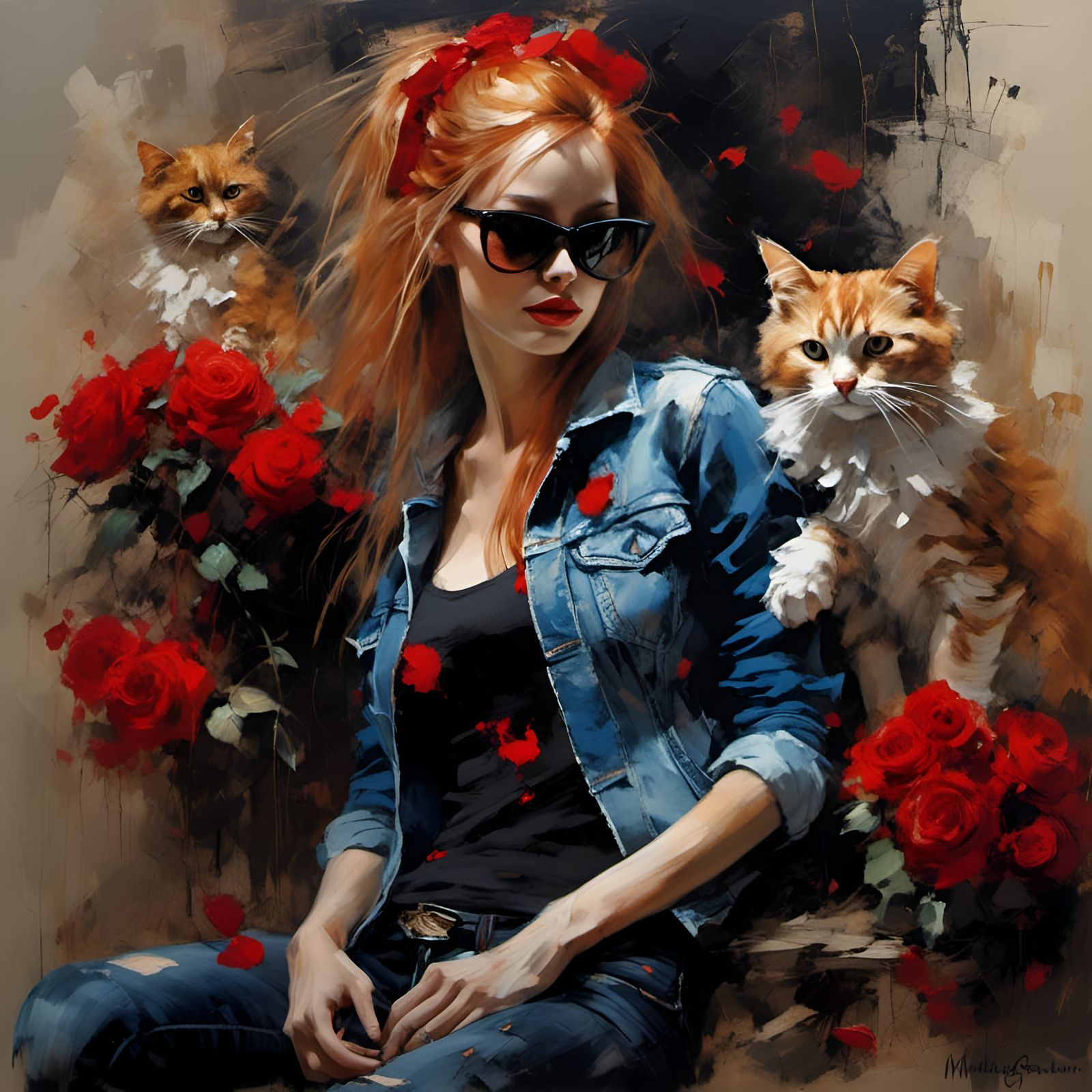 StreetCat-Pete, Ginny & Bella FashionCat.