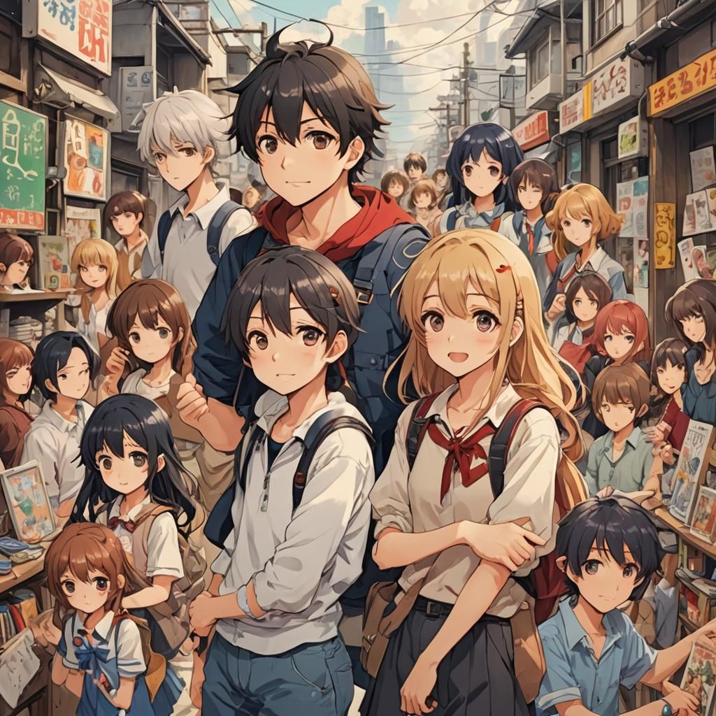 Nostalgic Anime Memories of Youthful Days