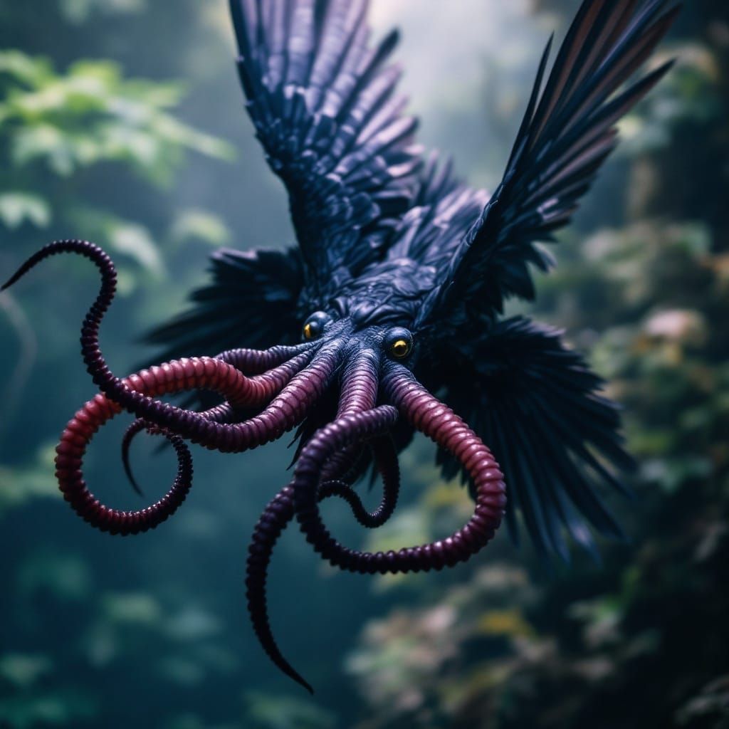 Mysterious Deep-Sea Hybrid Emerges from Dark Waters