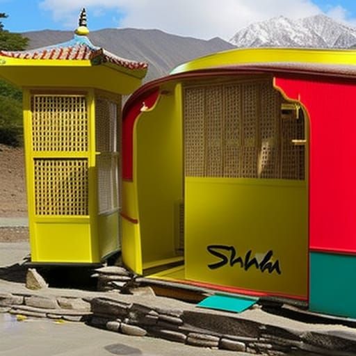 Abstract Design Inspired by Simple Text Prompt