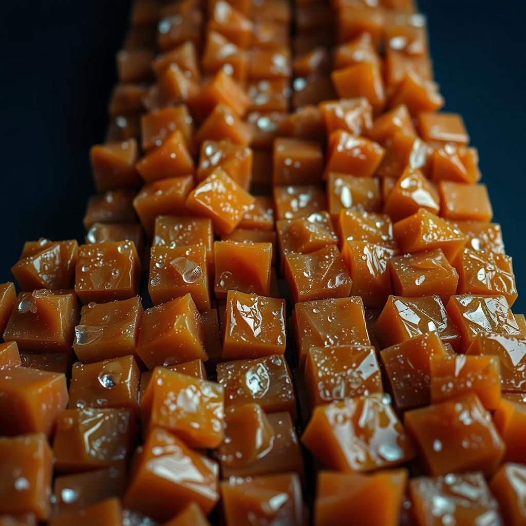 Hyperrealistic Candies in Moody Lighting