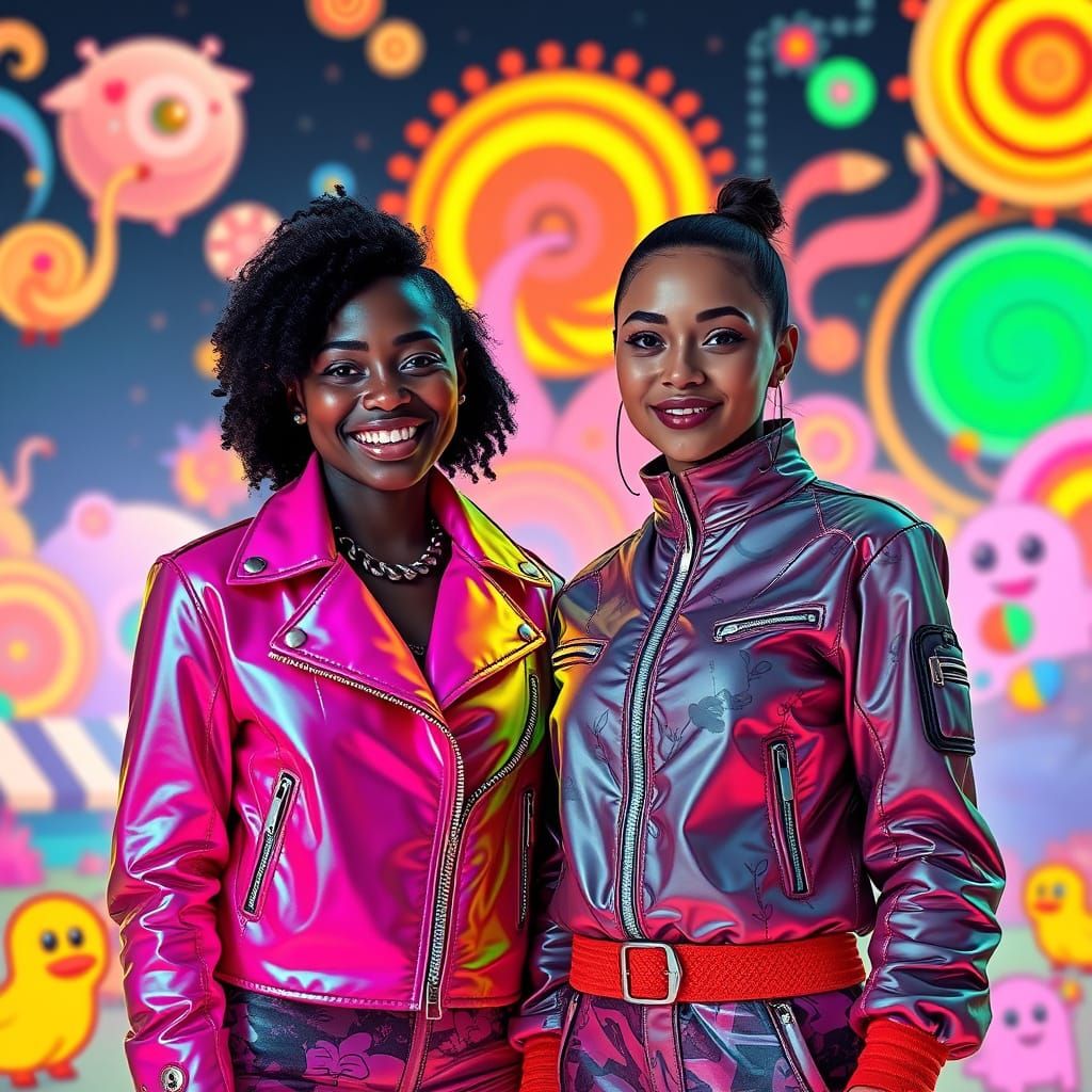 Futuristic Vegan Fashion in Surreal Murakami World