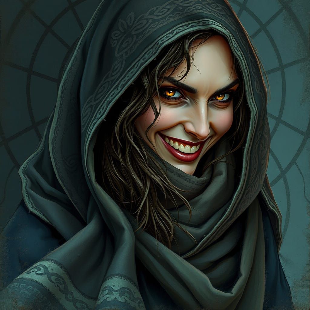 Enchanted Huldra Weaves Spell of Seduction