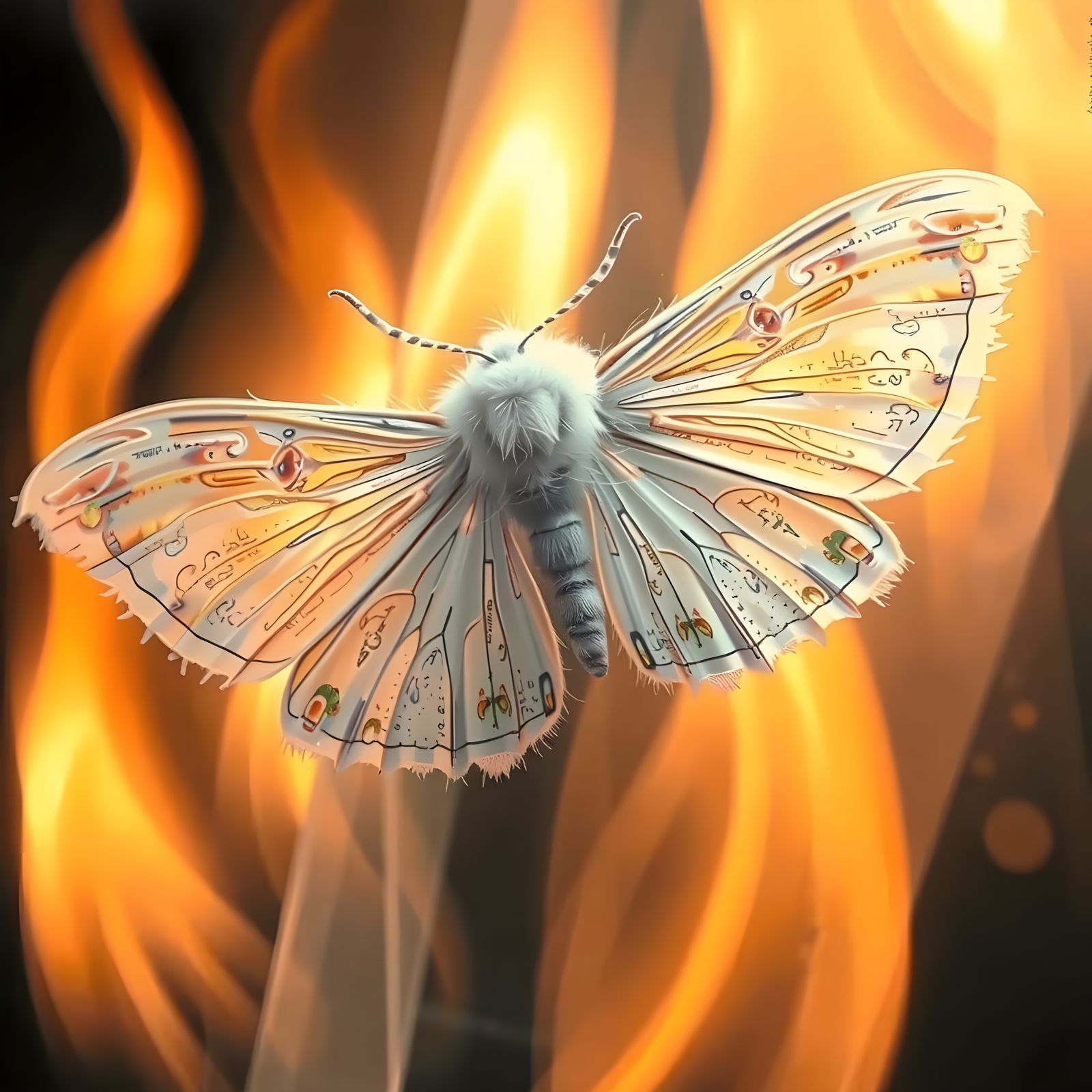 Like a Moth to a Flame