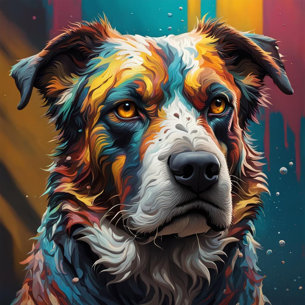 The Last Dog: Hyperrealistic Concept Art