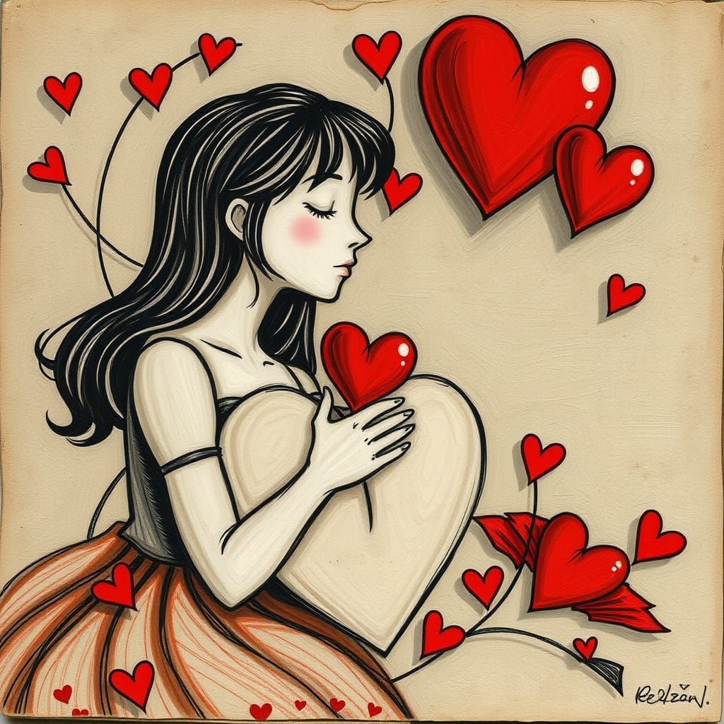 Classic Red Heart: A Symbol of Love