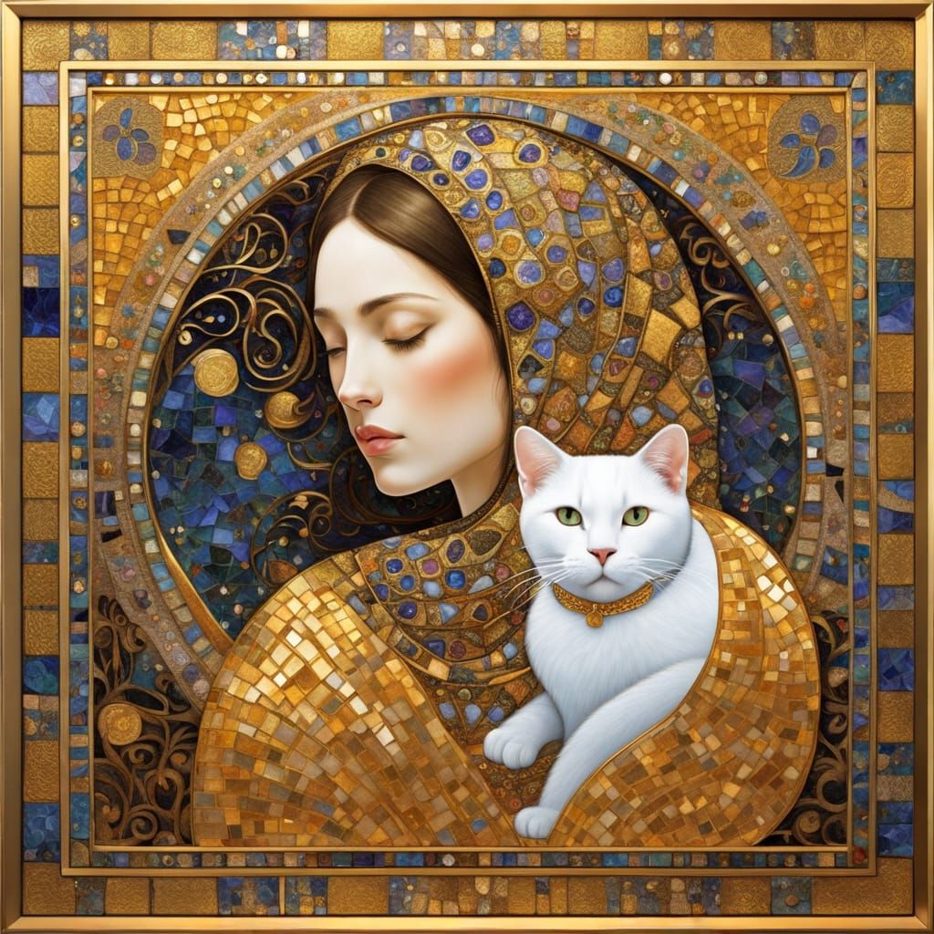 Golden Lady in Byzantine Glory