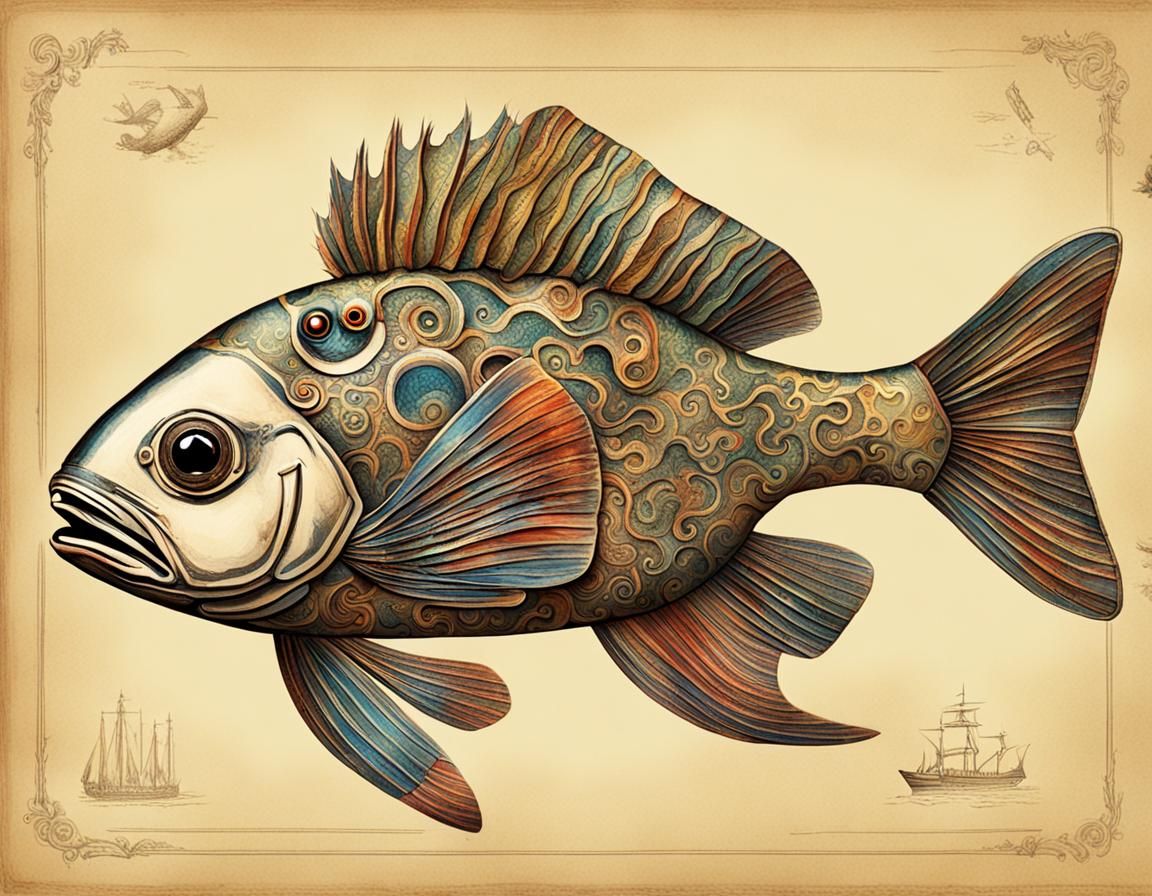 A Fish Made Out of History