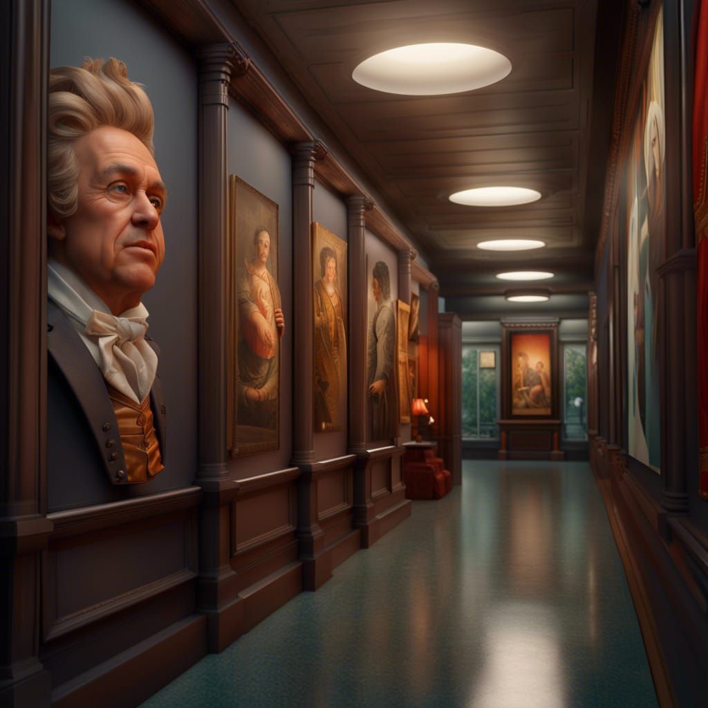 Hyperrealistic Wax Figure Museum in Unreal Engine 5